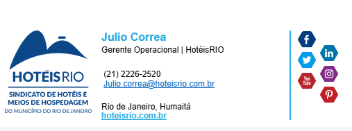 Julio Correa — Gerente Operacional | HotéisRIO